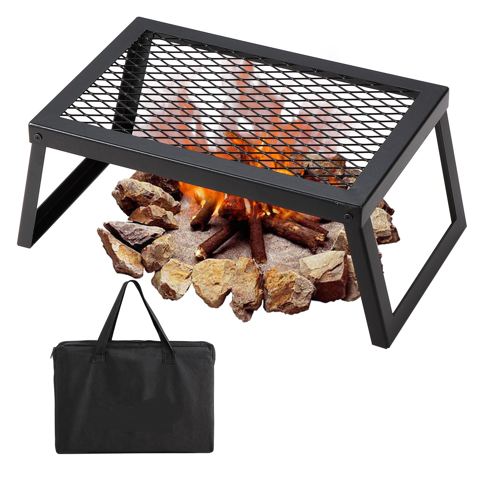 Folding Campfire Grill